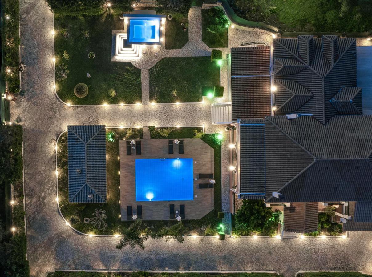 Amalthia Villa Mouzakion  ภายนอก รูปภาพ