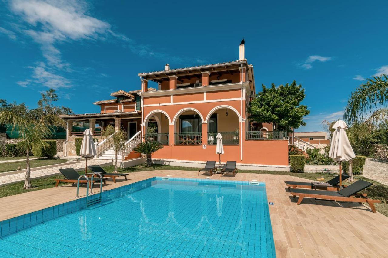 Amalthia Villa Mouzakion  ภายนอก รูปภาพ
