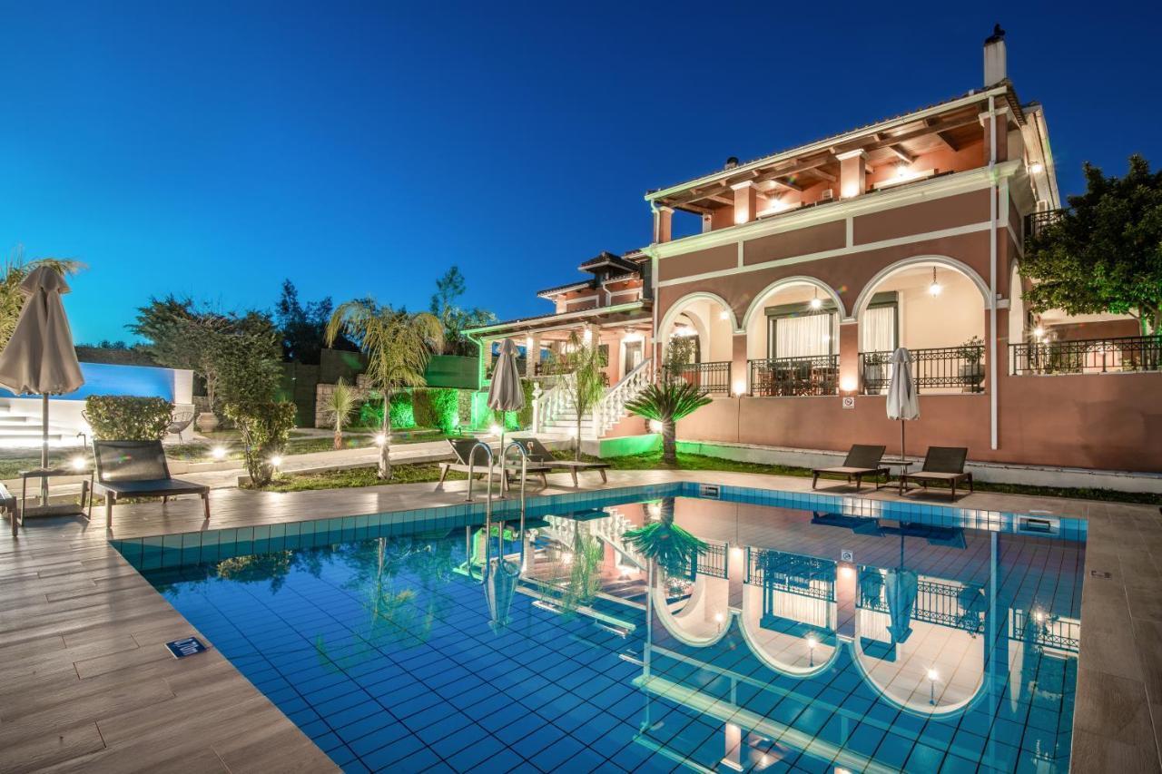 Amalthia Villa Mouzakion  ภายนอก รูปภาพ