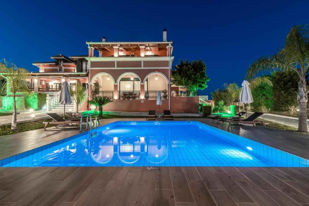Amalthia Villa Mouzakion  ภายนอก รูปภาพ