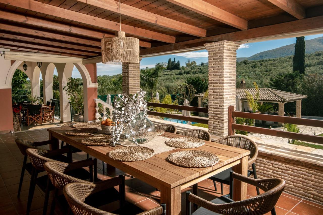 Amalthia Villa Mouzakion  ภายนอก รูปภาพ