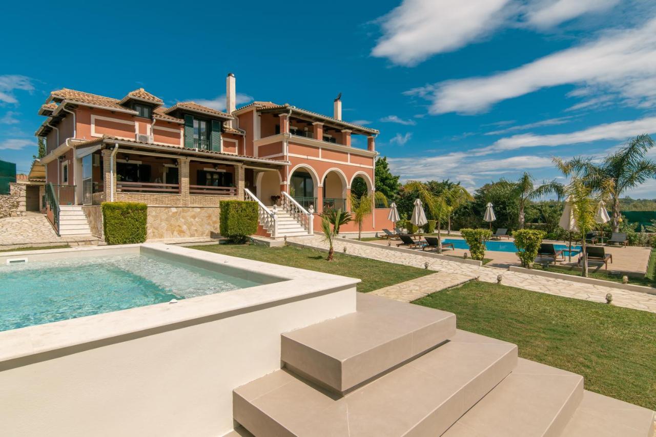 Amalthia Villa Mouzakion  ภายนอก รูปภาพ