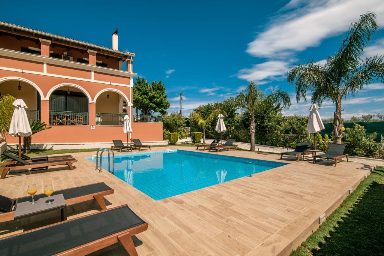 Amalthia Villa Mouzakion  ภายนอก รูปภาพ