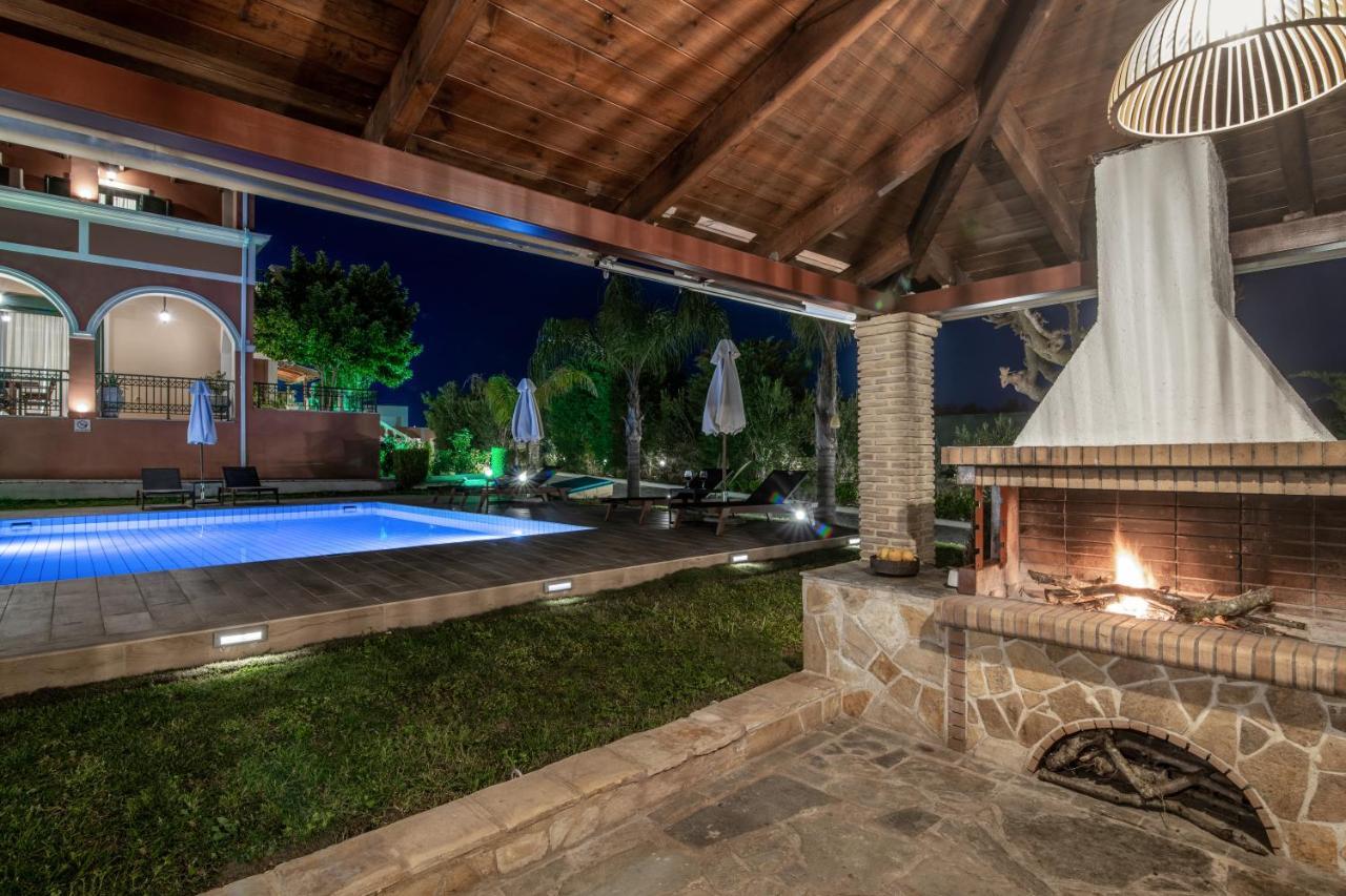 Amalthia Villa Mouzakion  ภายนอก รูปภาพ