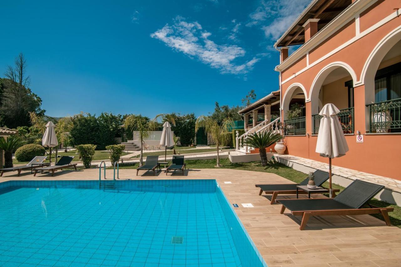 Amalthia Villa Mouzakion  ภายนอก รูปภาพ