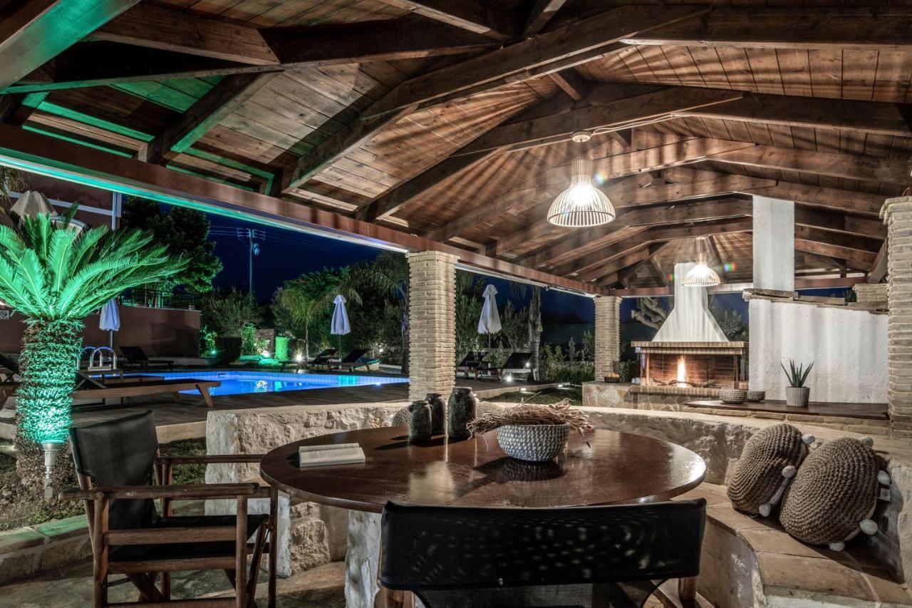 Amalthia Villa Mouzakion  ภายนอก รูปภาพ