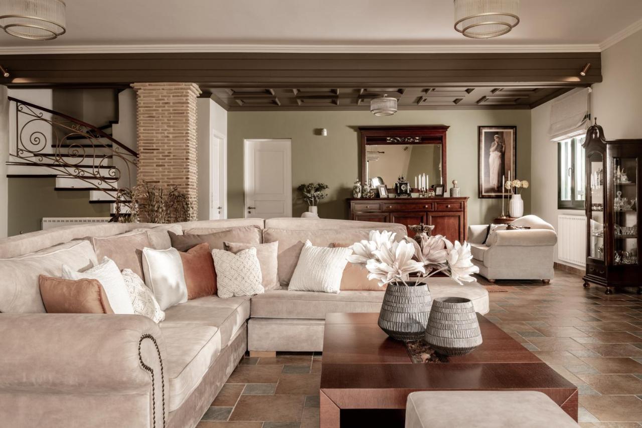 Amalthia Villa Mouzakion  ภายนอก รูปภาพ
